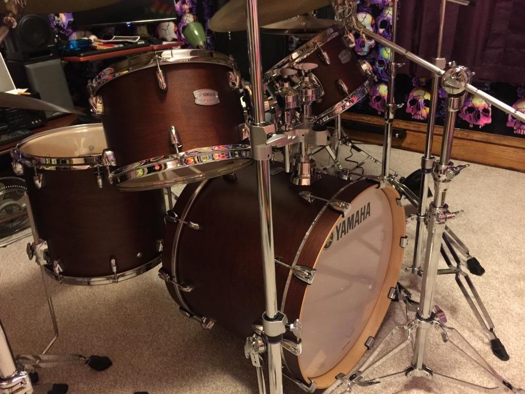 Yamaha Tour Custom Maple 4pc Fusion Shell Pack, Butterscotch Satin customer photo 1