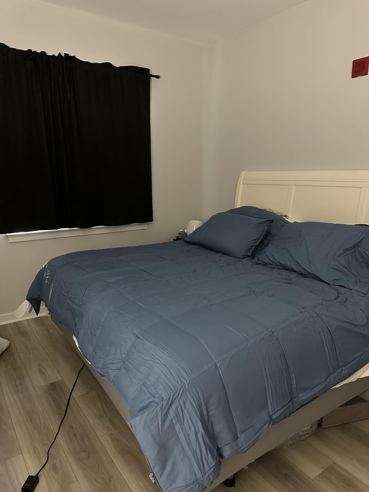 Bare Home Comforter Set - Queen Size - Ultra-Soft - Goose Down Alternative - Premium 1800 Series - All Season Warmth (Queen, Grey) customer photo 1