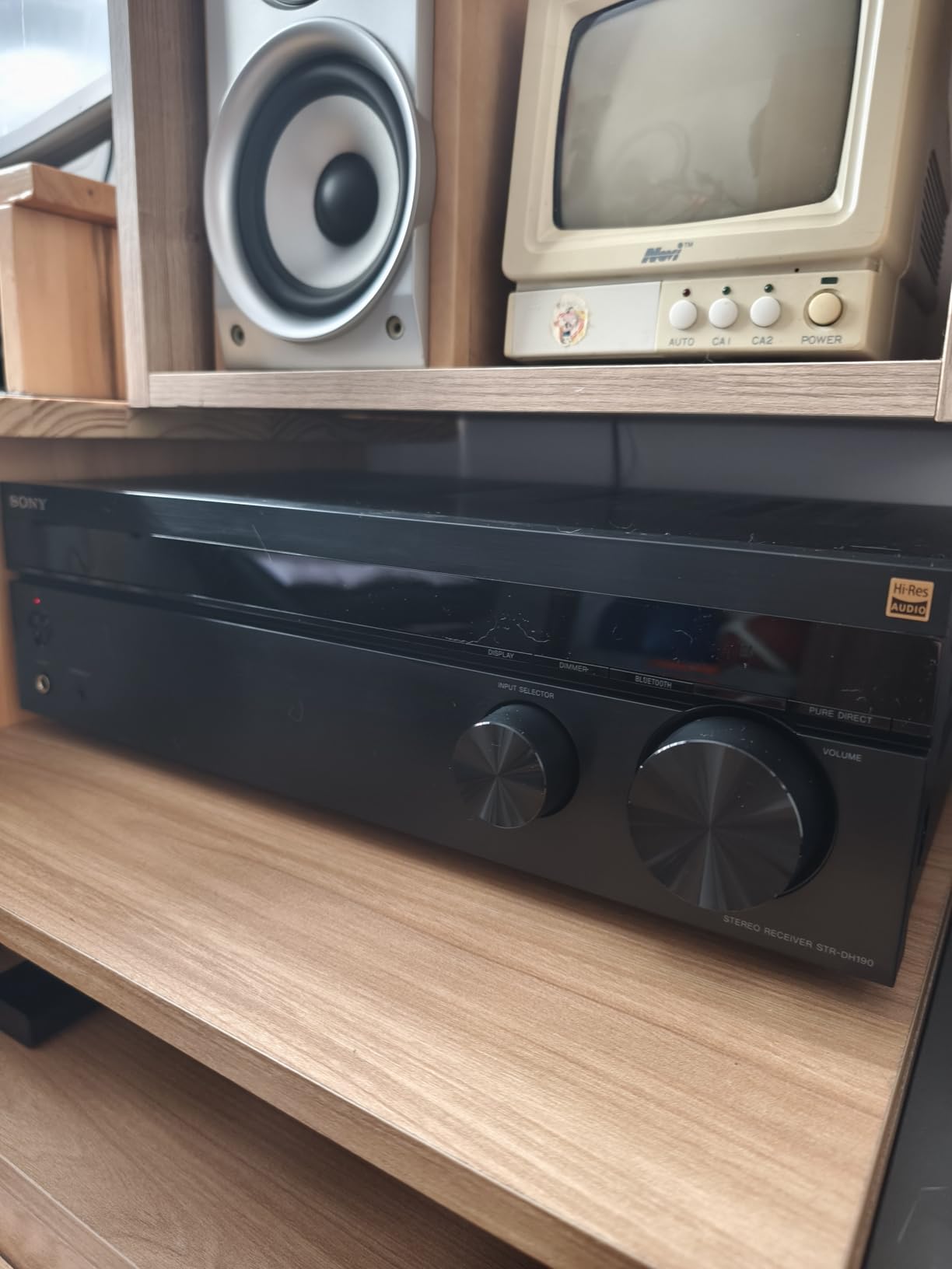 Sony STRDH190 2-ch Home Stereo Receiver with Phono Inputs & Bluetooth Black customer photo 1