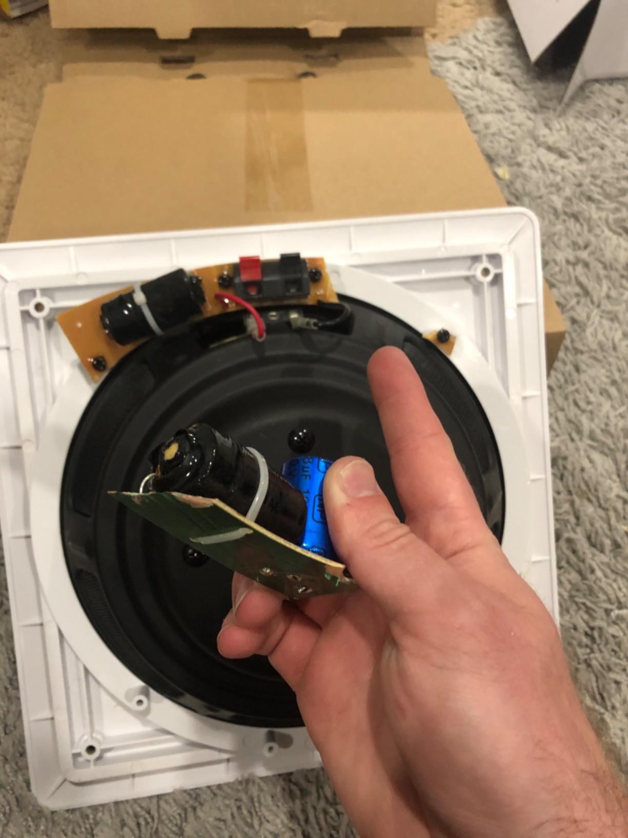 Monoprice 10 Inch 300W In-Wall Subwoofer customer photo 1