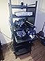 Bauhutte BHS-380G-BK Game Console Storage Rack, Slider Type, Black, 15.6 x 14.6 x 24.2 inches customer photo 1