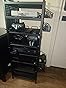 Bauhutte BHS-380G-BK Game Console Storage Rack, Slider Type, Black, 15.6 x 14.6 x 24.2 inches customer photo 2