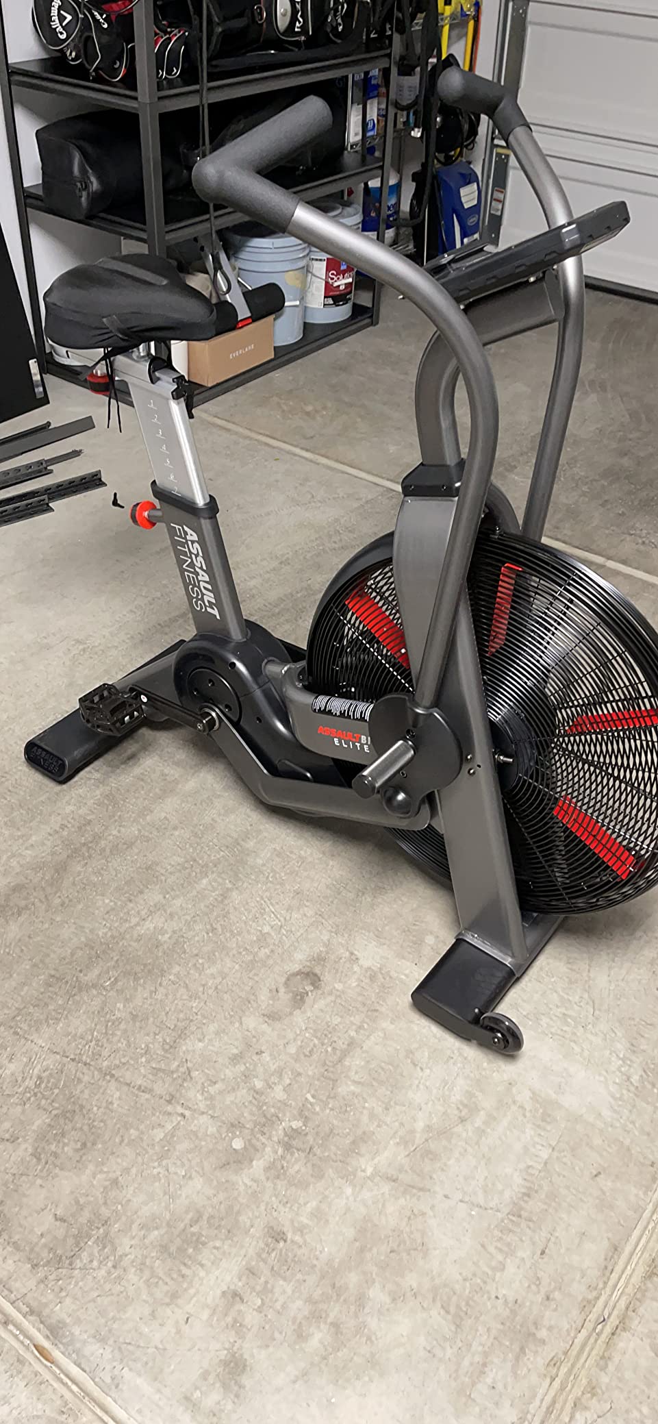 ASSAULTFITNESS Assault AirBike Elite, Grey customer photo 1