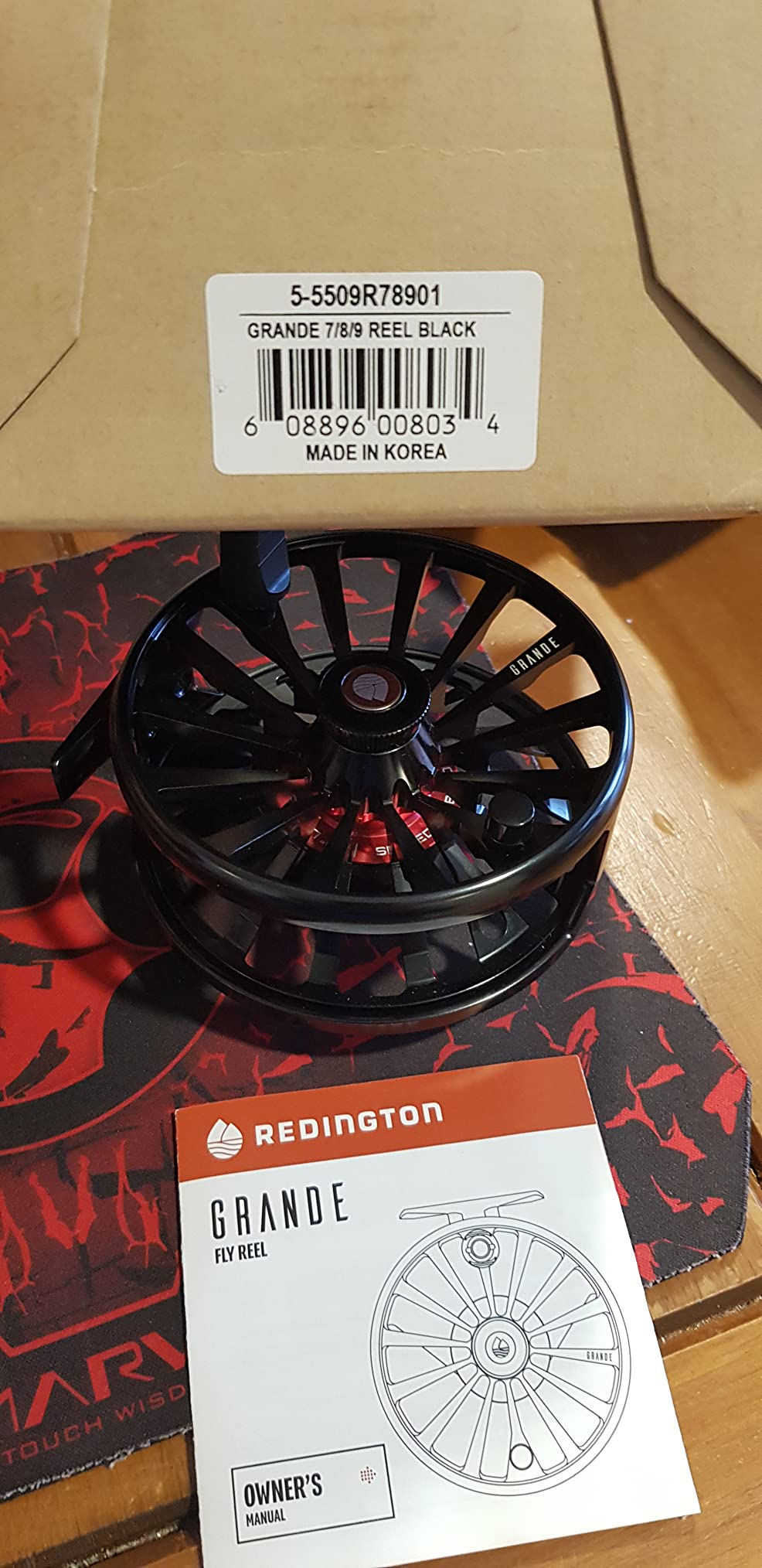 Redington Grande Fly Fishing Reel, Heavyweight Big Game Fly Reels, Freshwater and Saltwater, Super-Torque Drag System customer photo 1