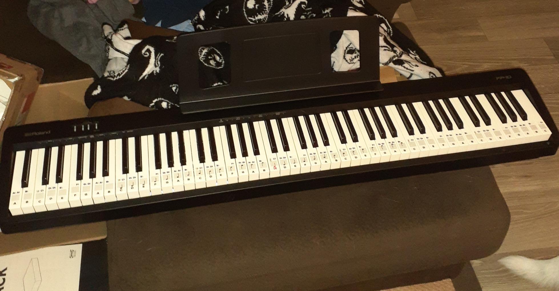 Roland FP-10 | Compact 88-Note Digital Piano | SuperNATURAL Piano Tones | Authentic Acoustic Feel Keyboard | Great for Beginners & Experienced Players | Bluetooth & MIDI Connectivity customer photo 6