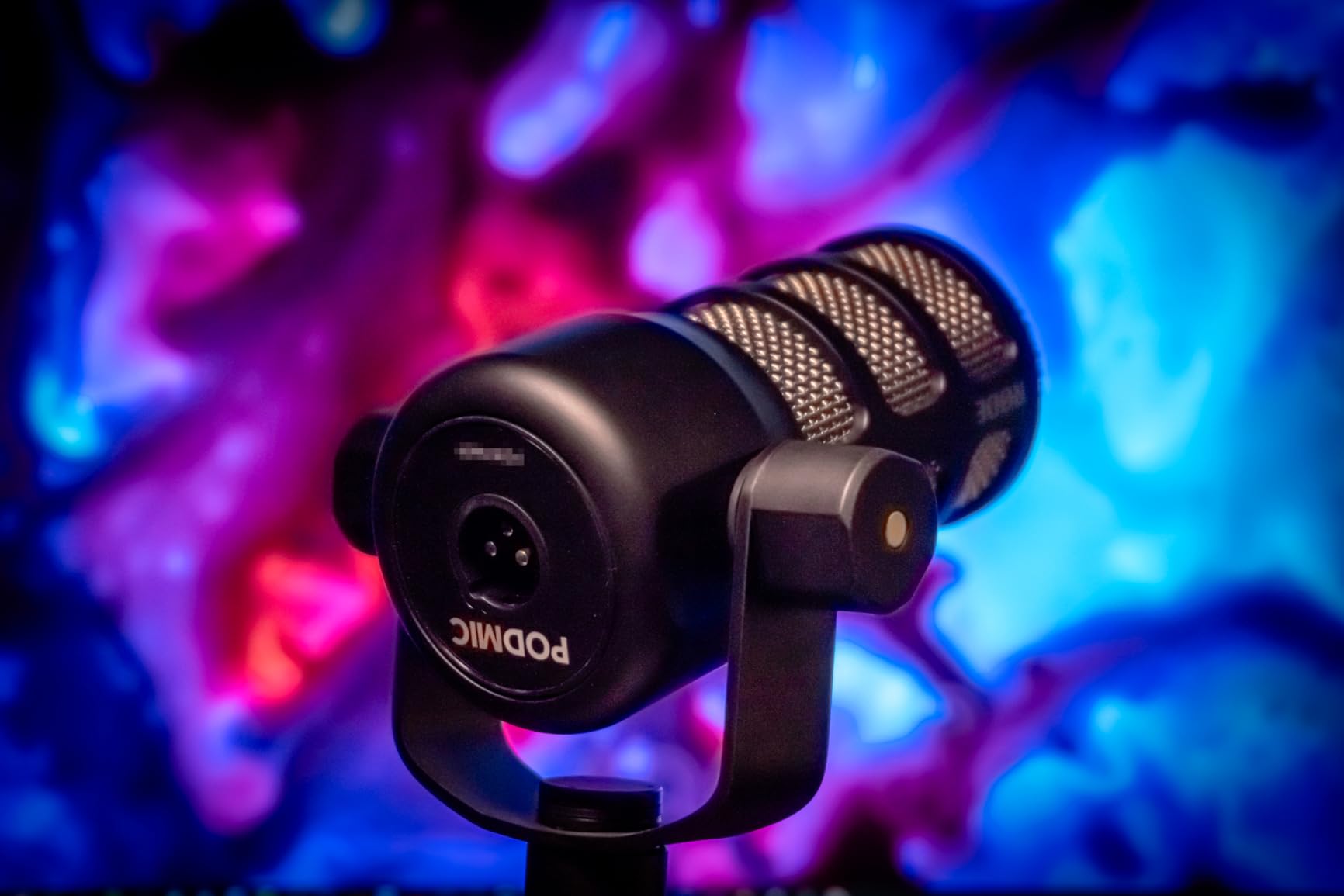 Rode PodMic Cardioid Dynamic Broadcast Microphone with Integrated Swing Mount for Podcasting, Streaming, Gaming, and Voice Recording customer photo 2