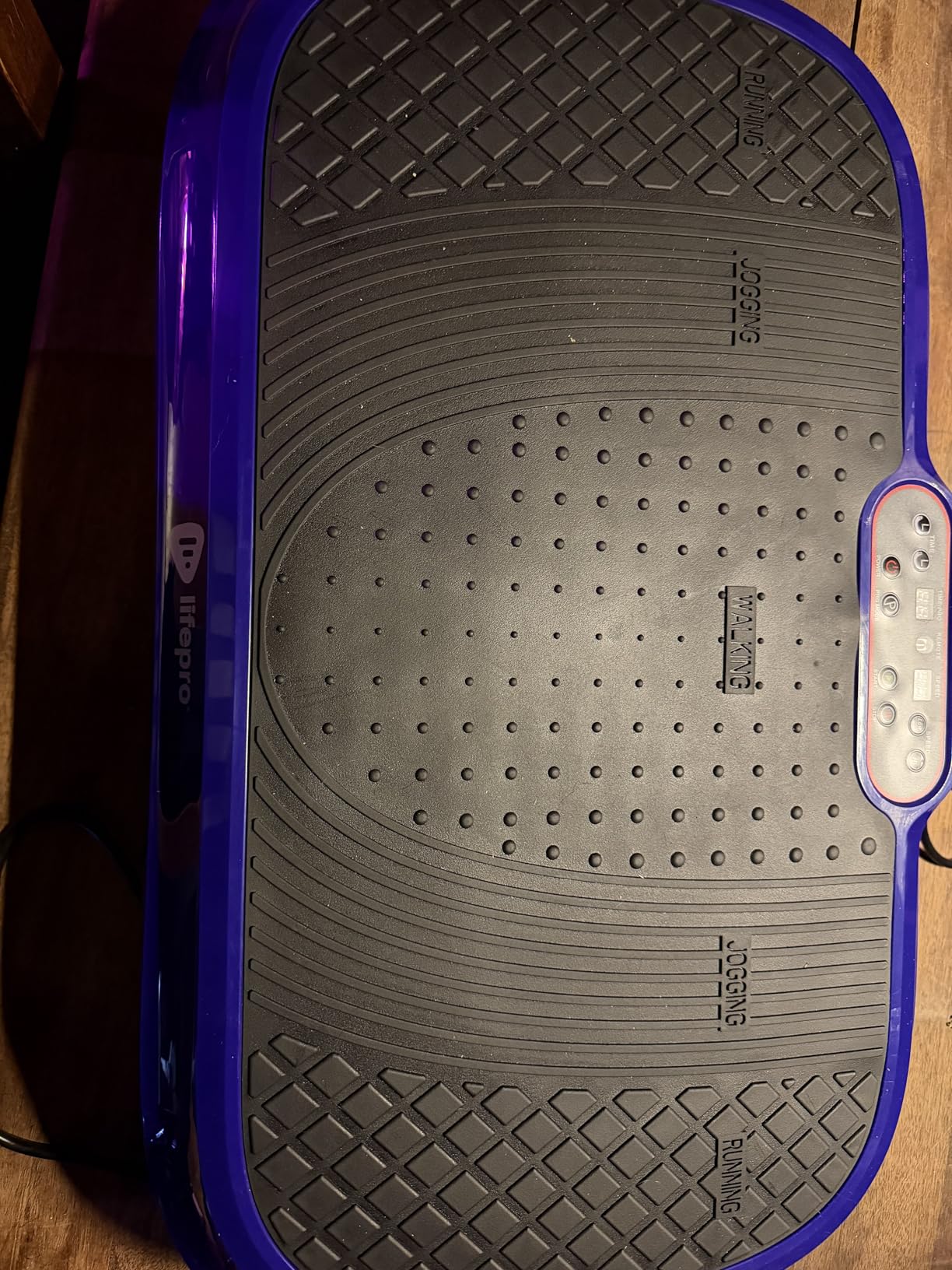 Lifepro Waver Vibration Plate Exercise Machine - High-Intensity Vibration Plate for Lymphatic Drainage - Full-Body Workout Vibrating Platform with Loop Bands customer photo 1