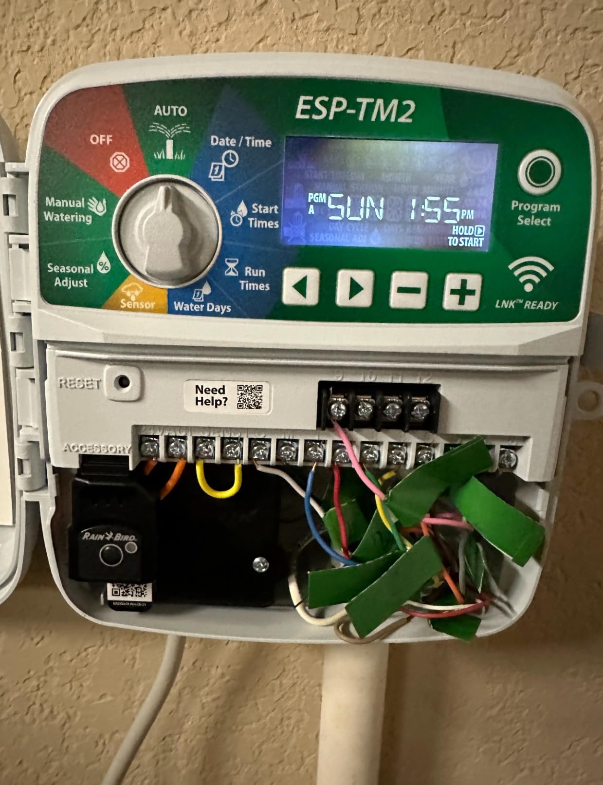 Rain-Bird ESP-TM2 Indoor Outdoor Irrigation WiFi Zone Controller Timer Box and Link Lnk WiFi Mobile Wireless Smartphone Upgrade Module Sprinkler System (12 Zone) customer photo 2