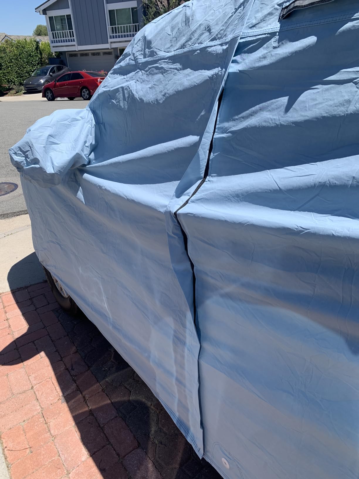 iCarCover 15-Layer Car Cover Waterproof All Weather | Premium Quality 100% UV Protection customer photo 1