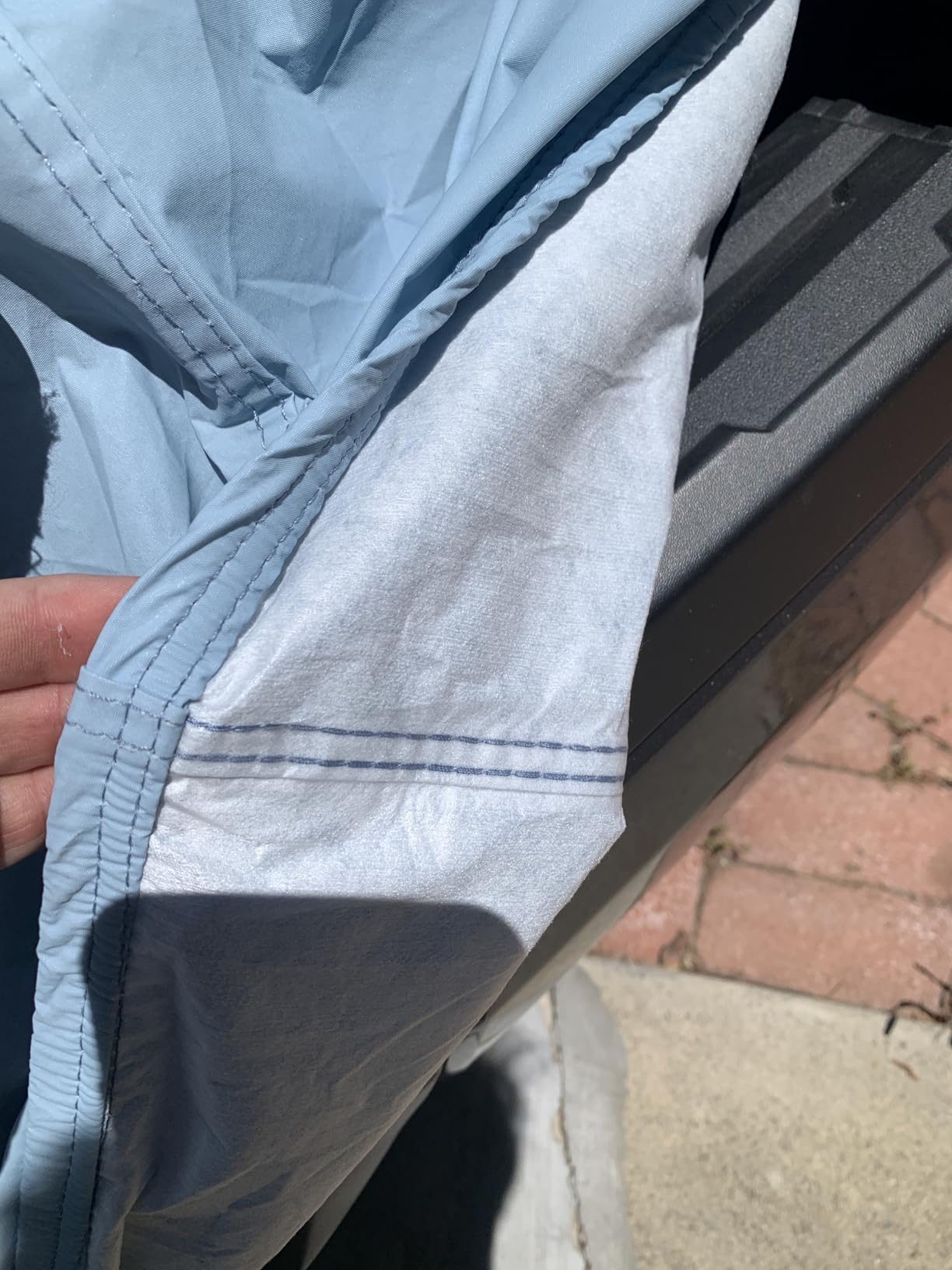iCarCover 15-Layer Car Cover Waterproof All Weather | Premium Quality 100% UV Protection customer photo 2