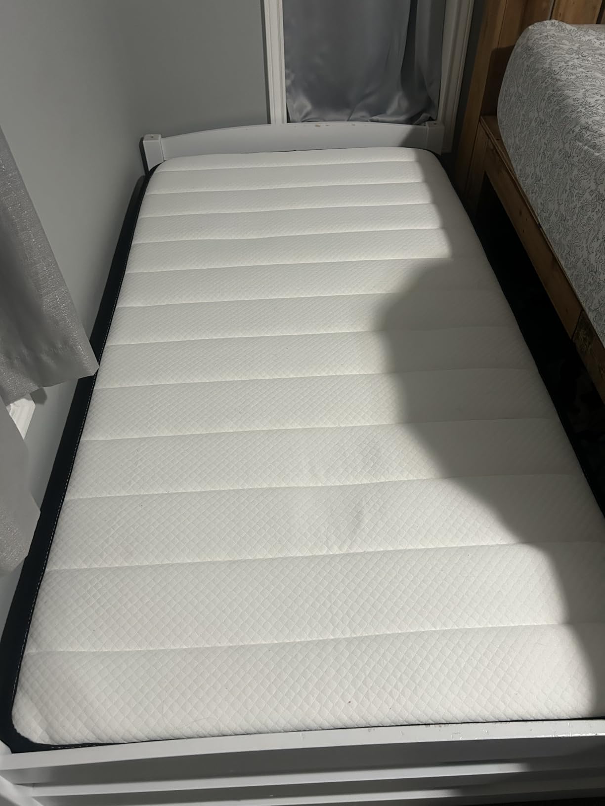 Inofia Queen Mattress, 12 Inch Hybrid Innerspring Double Mattress Cool Bed with Breathable Soft Knitted Fabric Cover, 101 Nights Trial customer photo 1