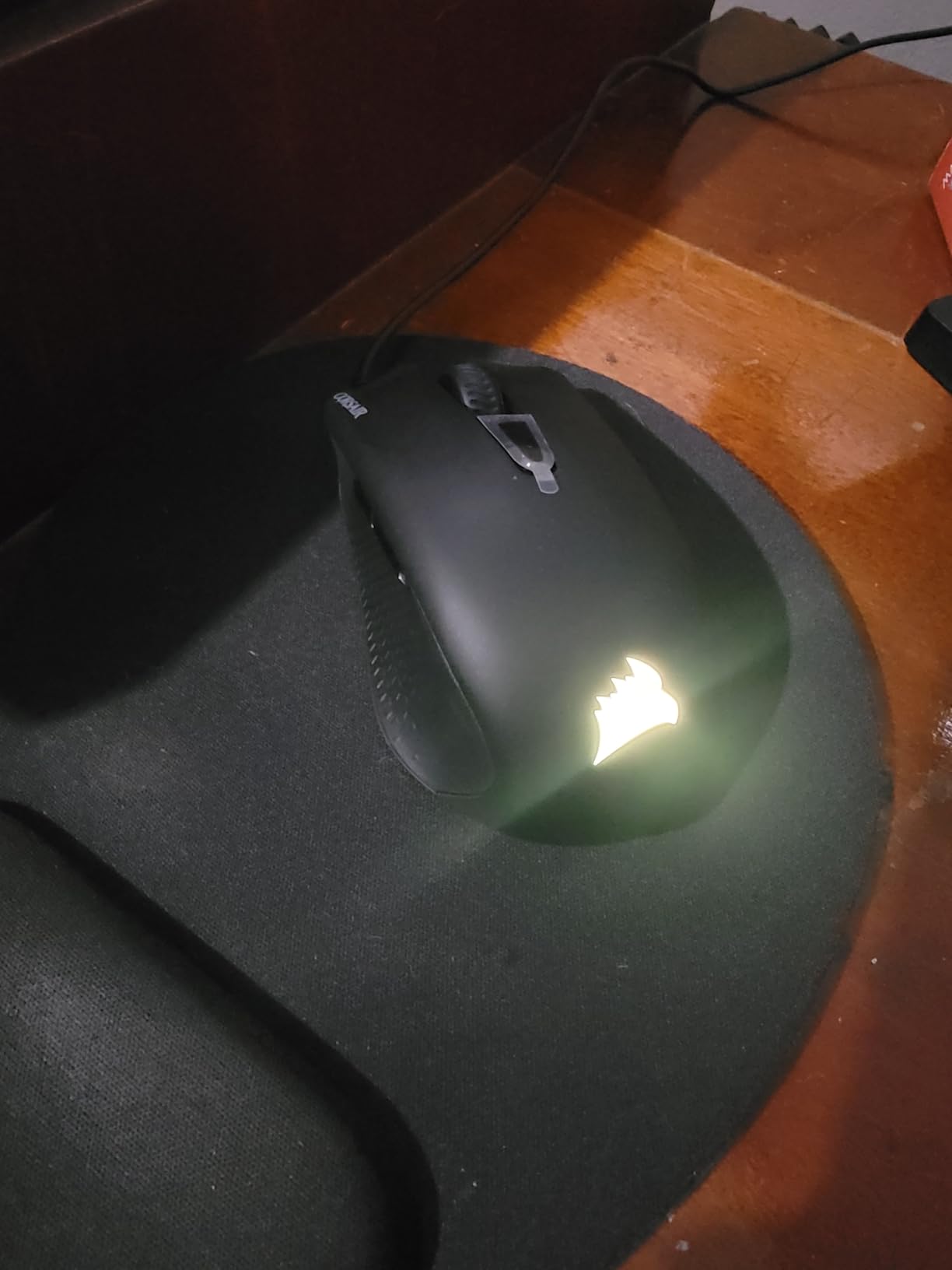 Corsair Harpoon PRO RGB Wired Lightweight FPS/MOBA Gaming Mouse - 12,000 DPI - 6 Programmable Buttons - iCUE Compatible - PC, Mac, PS5, PS4, Xbox - Black customer photo 1