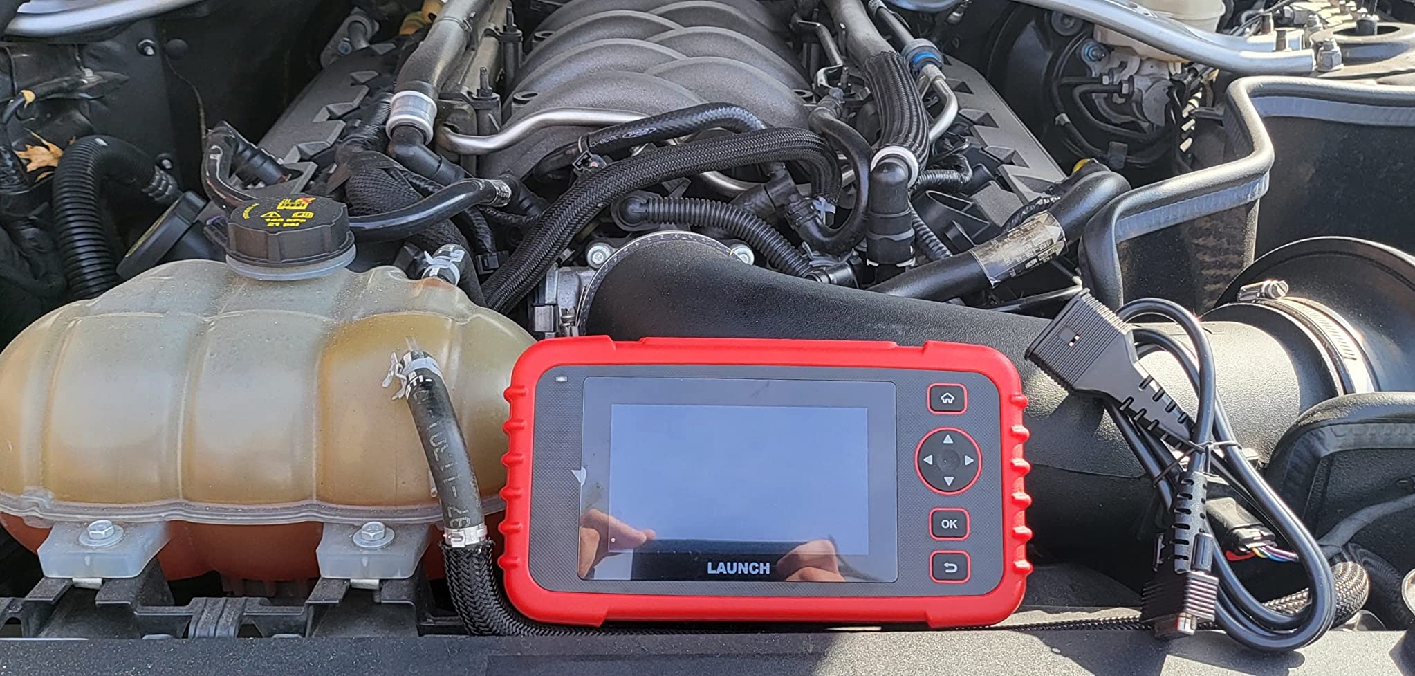 Launch OBD2 Scanner CRP123X V3.0 Elite, 2026 Lifetime Free WiFi Update Scan Tool, FCA SGW, CANFD&DoIP, SAS/Throttle/Brake/BMS/D-P-F/Oil/ABS Service Multi Systems Car Scanner, Battery Test, Auto VIN customer photo 1