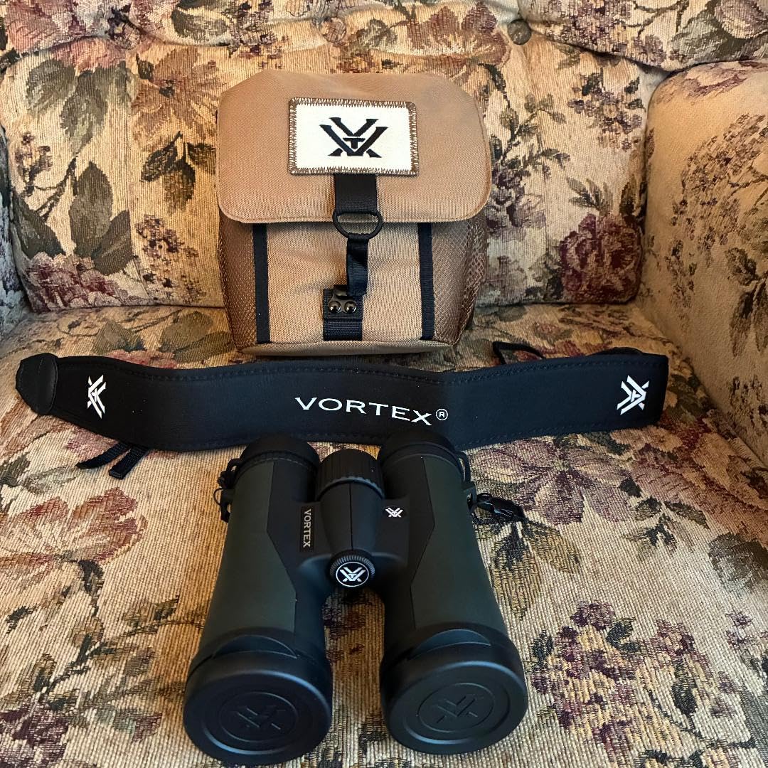 Vortex Optics Crossfire HD 10x42 Binoculars - HD Optical System, Tripod Adaptable, Rubber Armor, Waterproof, Fogproof, Shockproof, Included GlassPak - Unlimited, Unconditional Warranty customer photo 1