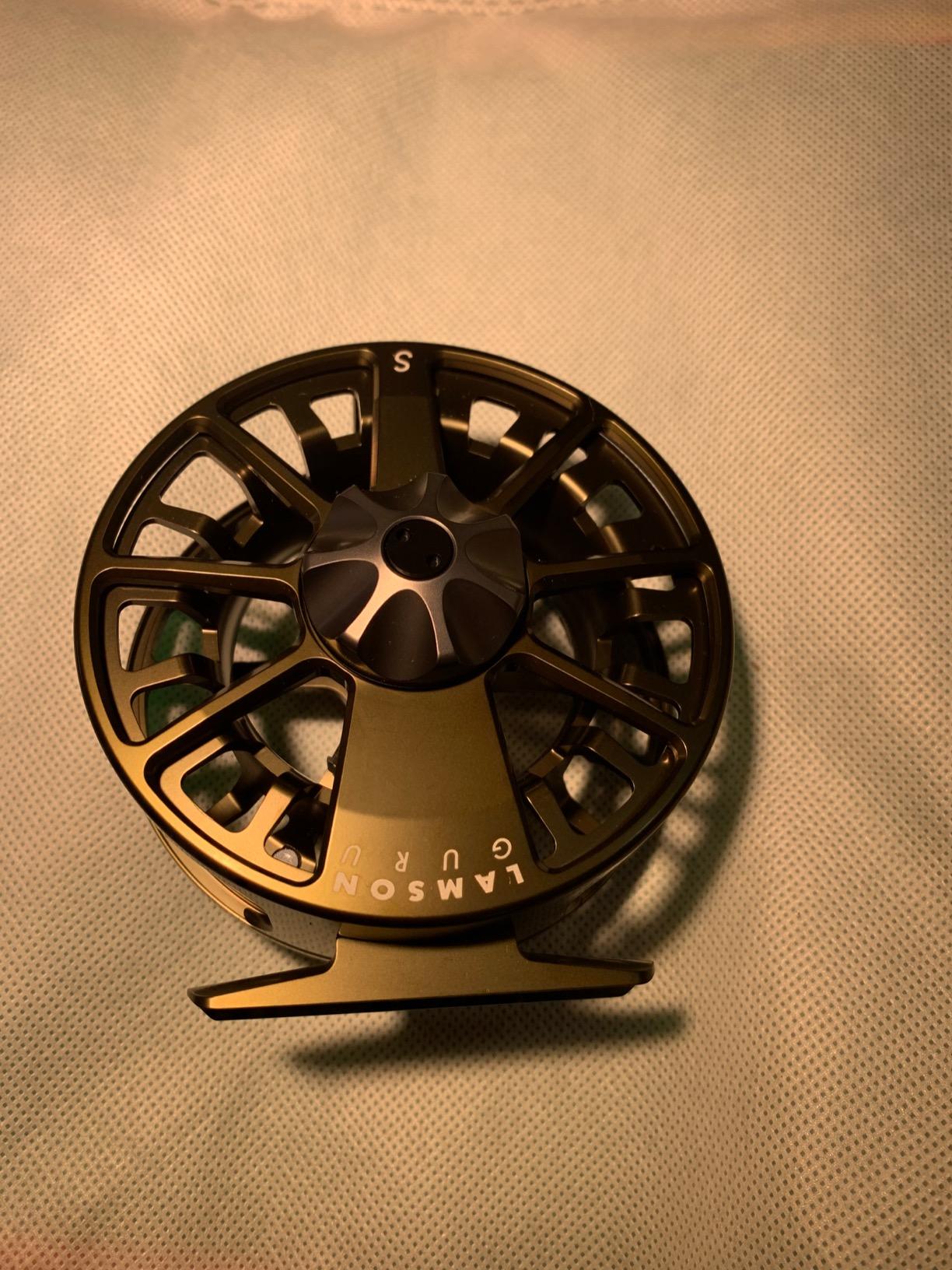 LAMSON Guru S-Series -3+ Fly Fishing Reel | All-Water | Large Arbor, Fully CNC Machined/Anodized, Lightweight Durability customer photo 1