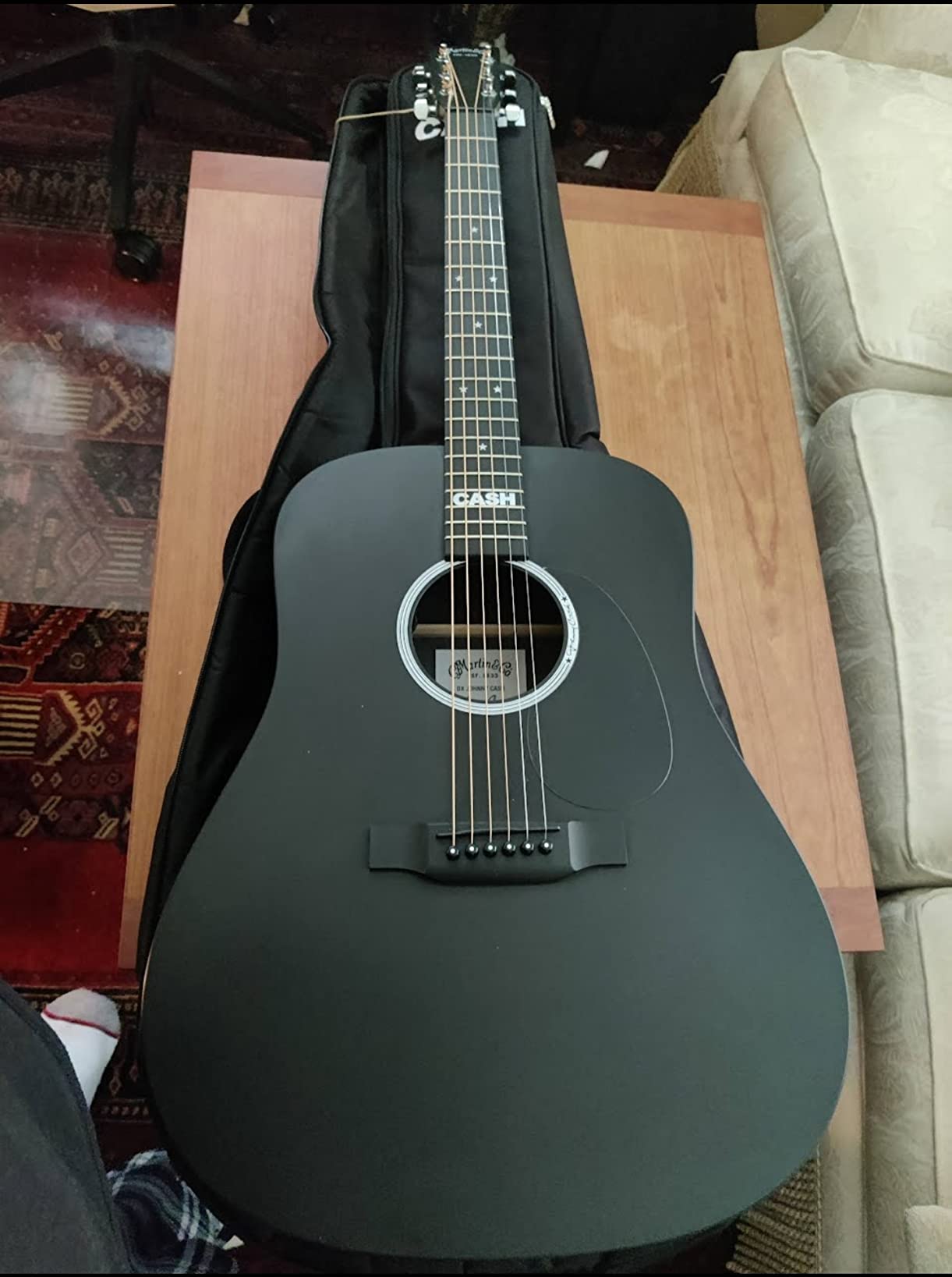 Martin Guitars DX Johnny Cash Signature Edition Acoustic-Electric Guitar customer photo 1