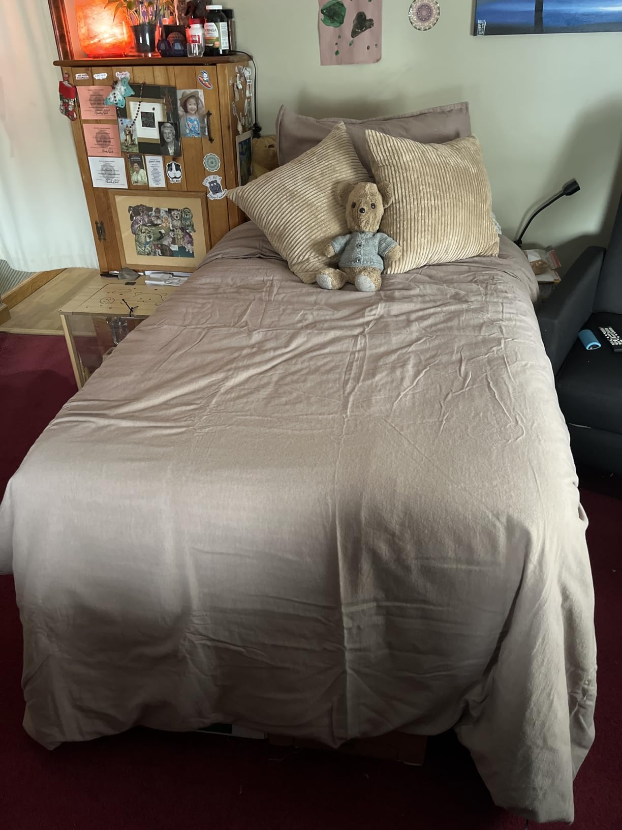 Bedsure Comforter Duvet Insert - Quilted Comforters Queen Size, All Season Duvet, GentleSoft Down Alternative Bedding Blanket, with 8 Tabs, Gifts for Women/Men, White, Queen 88 x 88 Inches customer photo 1
