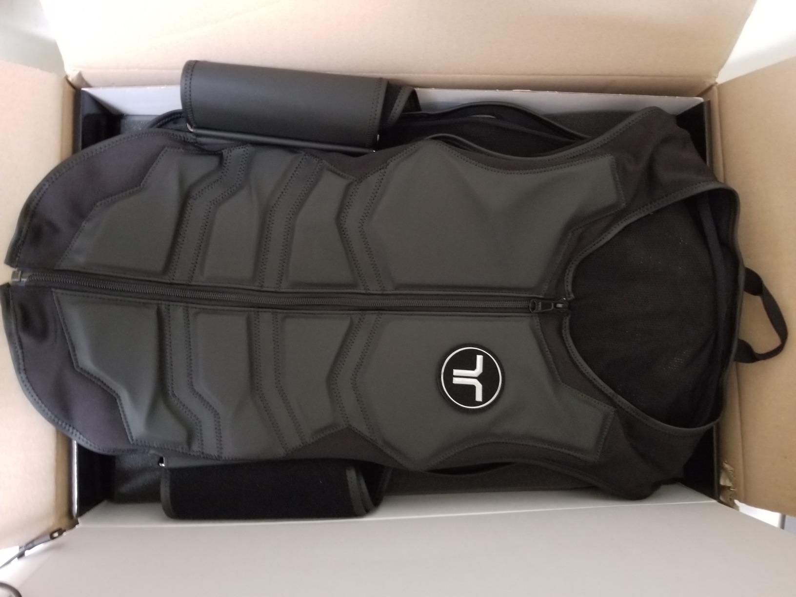bHaptics haptic vest Tactot DK 3 for VR, PC gaming, music and movie- 40 vibration feedback points customer photo 4