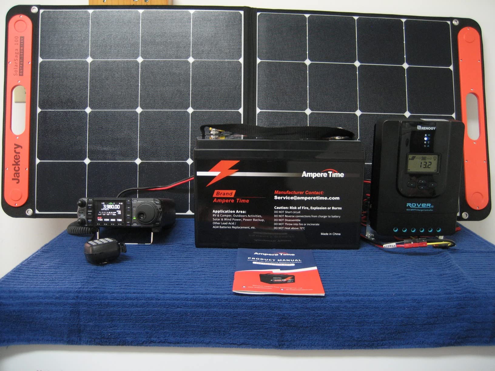 LiTime 12V 100Ah RV Lithium Battery, Group 31 Rechargeable LiFePO4 Battery with Up to 15000 Deep Cycles, 1.28kWh and Higher Energy Density, Perfect for Van, Trolling Motors, Boat, Marine customer photo 2