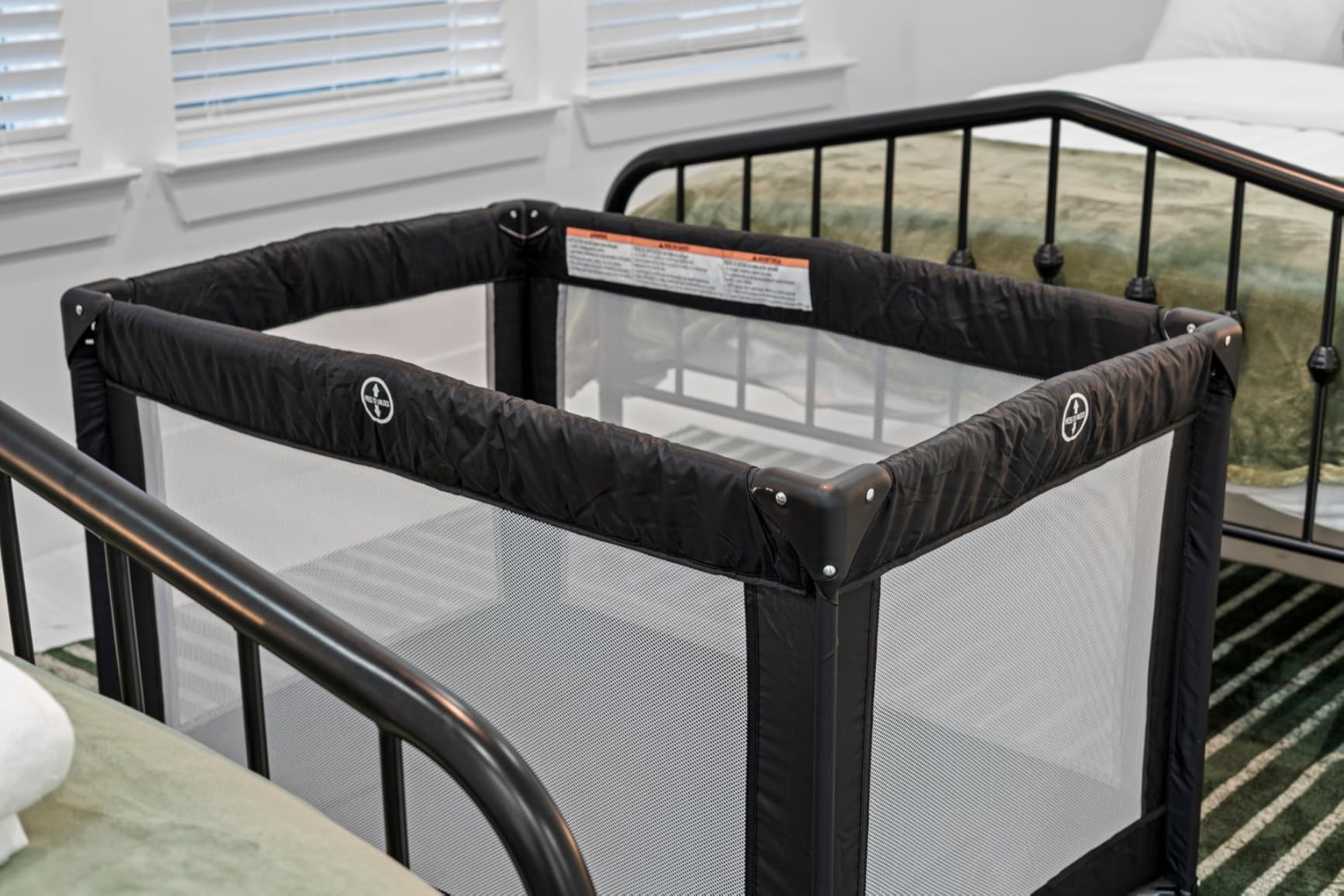 Dream On Me Nest Portable Playard, Black customer photo 2
