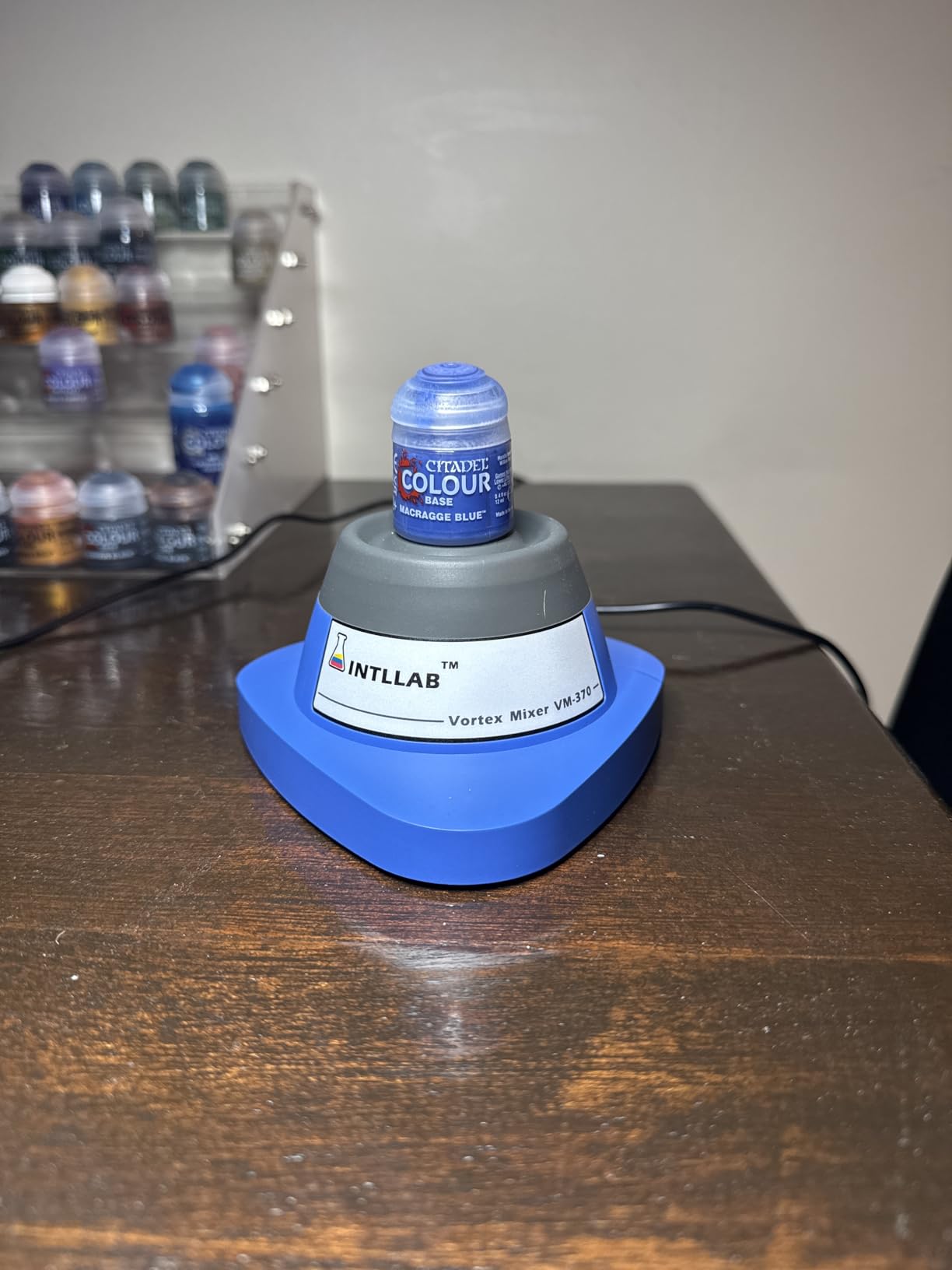 INTLLAB Lab Vortex Mixer, Touch Function Lab Vortexer, Gel Polish, Eyelash Adhesives, Acylic Paints, Test Tubes and Centrifuge Tubes customer photo 1