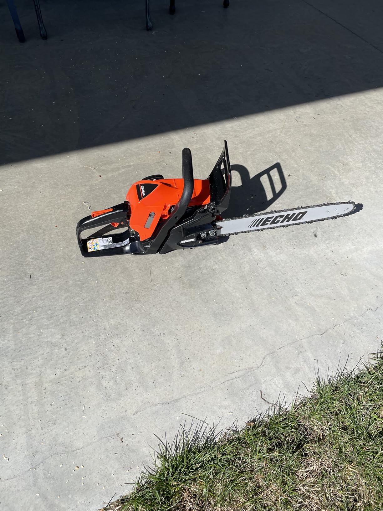 Echo Commercial Gas Rear Handle Chain Saw With 16In Bar 34.4Cc customer photo 1