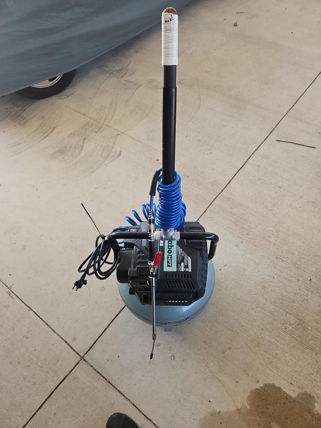Metabo HPT Air Compressor, THE TANK, Portable Pancake Air Compressor 200 PSI, 6 Gallon Tank (EC914S) customer photo 2