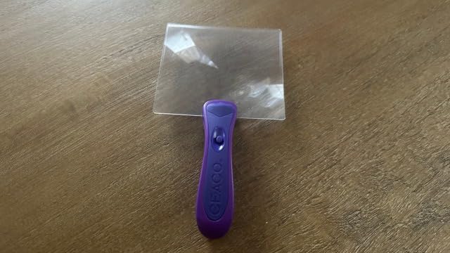 Ceaco Puzzle Scoop with LED Light & 3X Magnifier - Jigsaw Puzzle Accessory for Lifting & Moving Sections, Low Vision Aid, Puzzle Tool Gift for Adults & Seniors customer photo 1