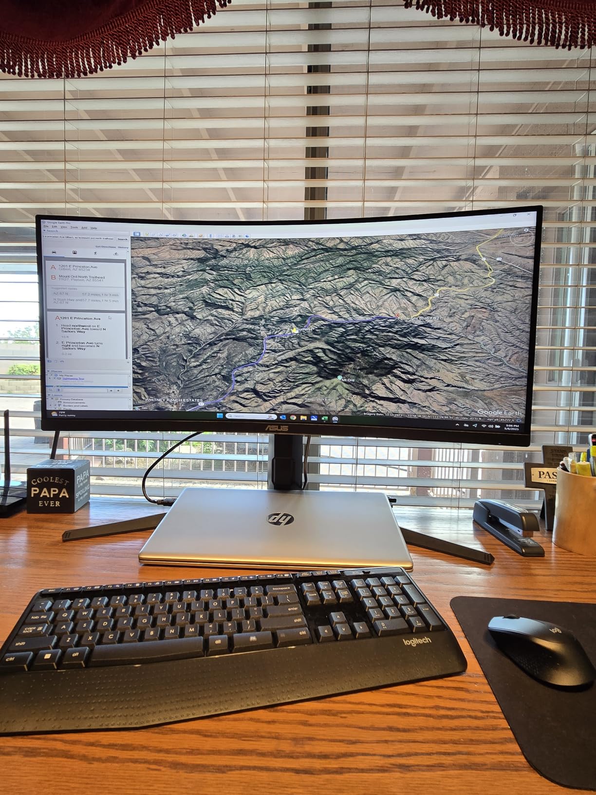 ASUS VG34VQL1B TUF 34 Inch Curved Gaming Monitor - WQHD (3440x1440), 165Hz, 1ms, Extreme Low Motion Blur, FreeSync Premium, Eye Care, Height Adjustable customer photo 1