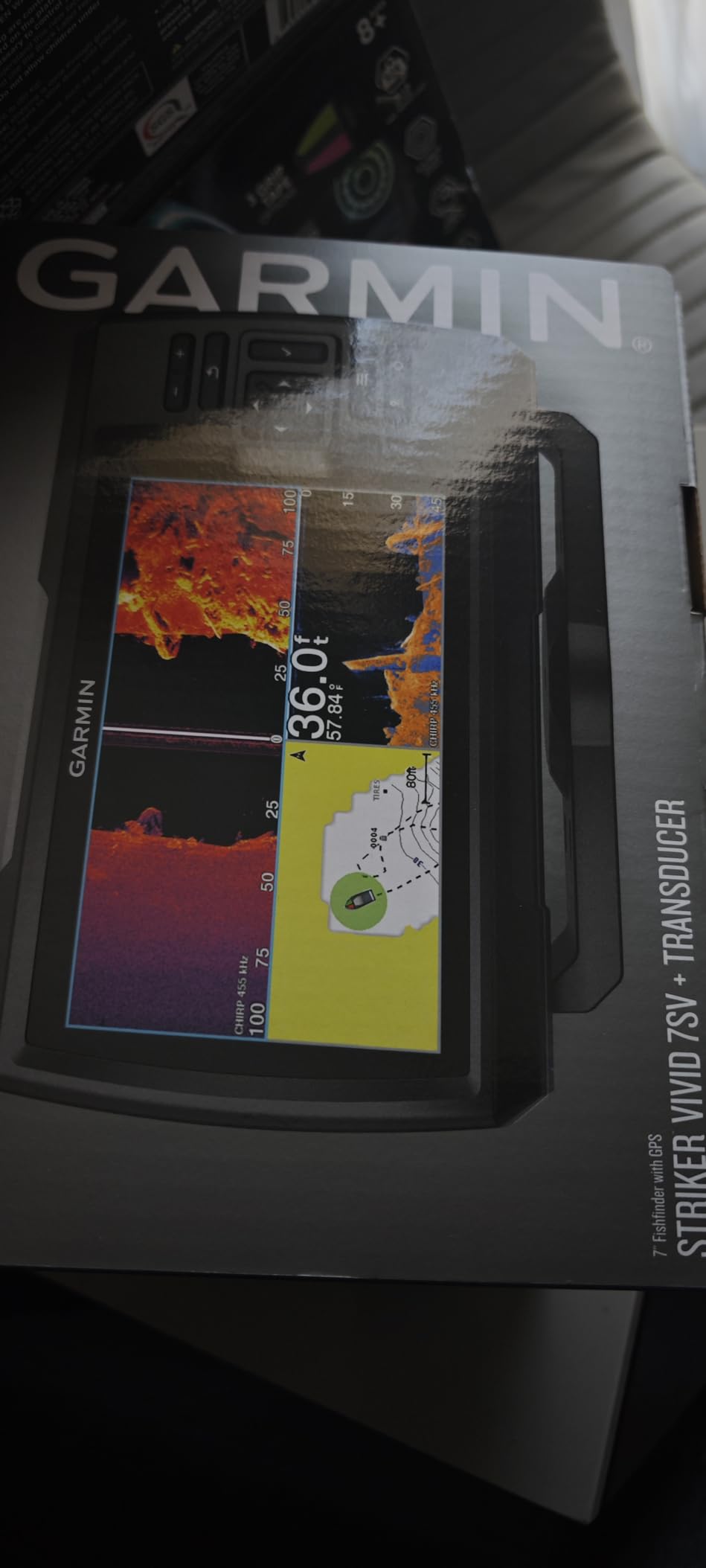 Garmin Striker Vivid 7sv Fish Finder customer photo 1