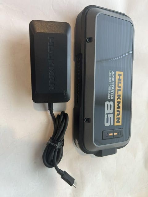 Hulkman Alpha85,Space Gray,2000A 74Wh Smart Jump Starter,12V Portable Car Battery Booster with 3.3