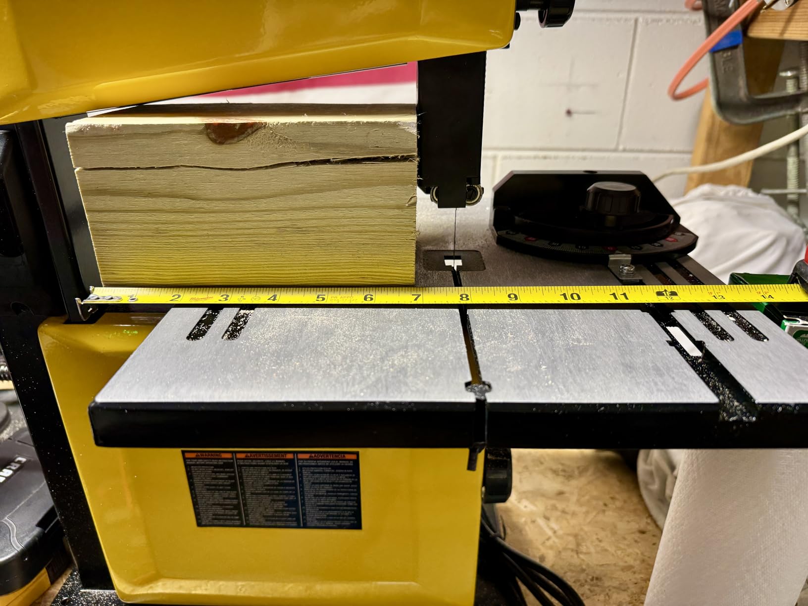 Woodskil 3-Amp 9-Inch Band Saw, 2500FPM Benchtop Bandsaw with Cast Aluminum Table customer photo 1