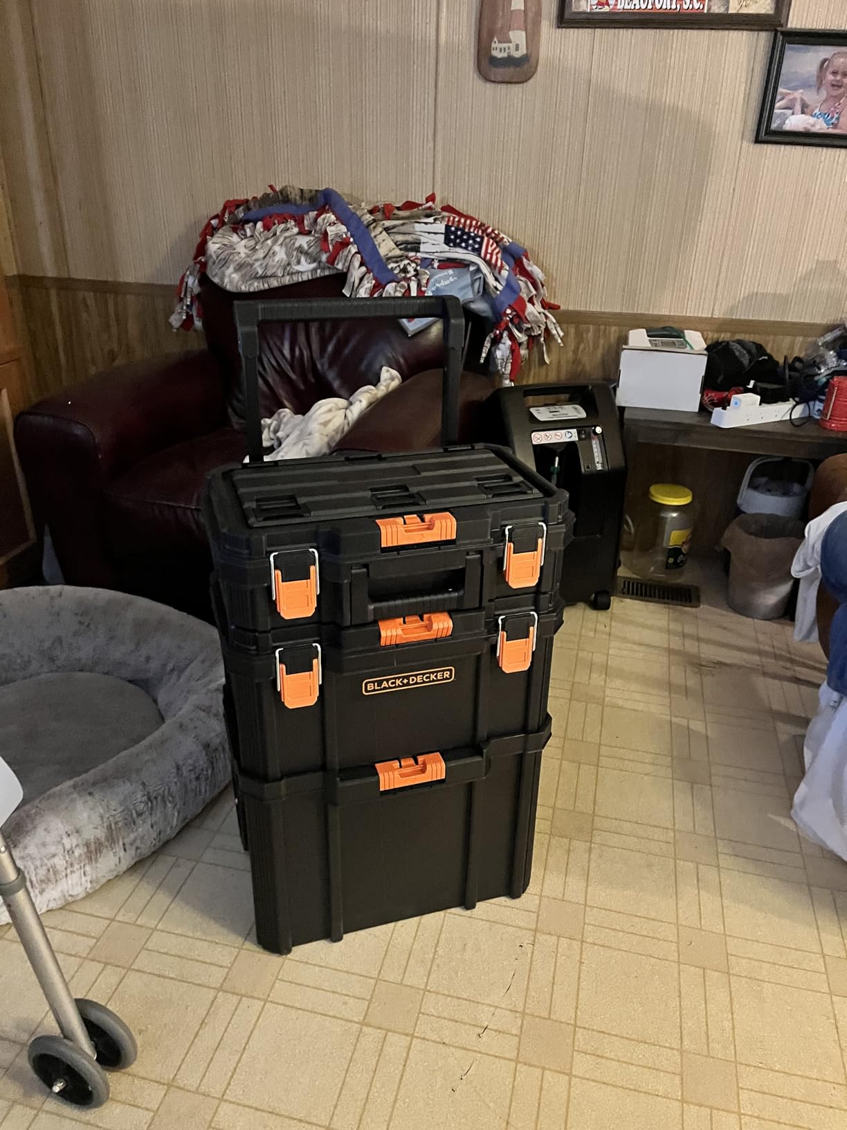 BLACK+DECKER BDST60500APB Stackable Storage System - 3 Piece Set customer photo 1