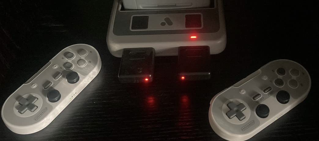 Retro-Bit Legacy 16 Wireless 2.4GHz Controller for SNES, Switch, PC, MacOS, RetroPie, Raspberry Pi and Other USB Devices - Onyx customer photo 1