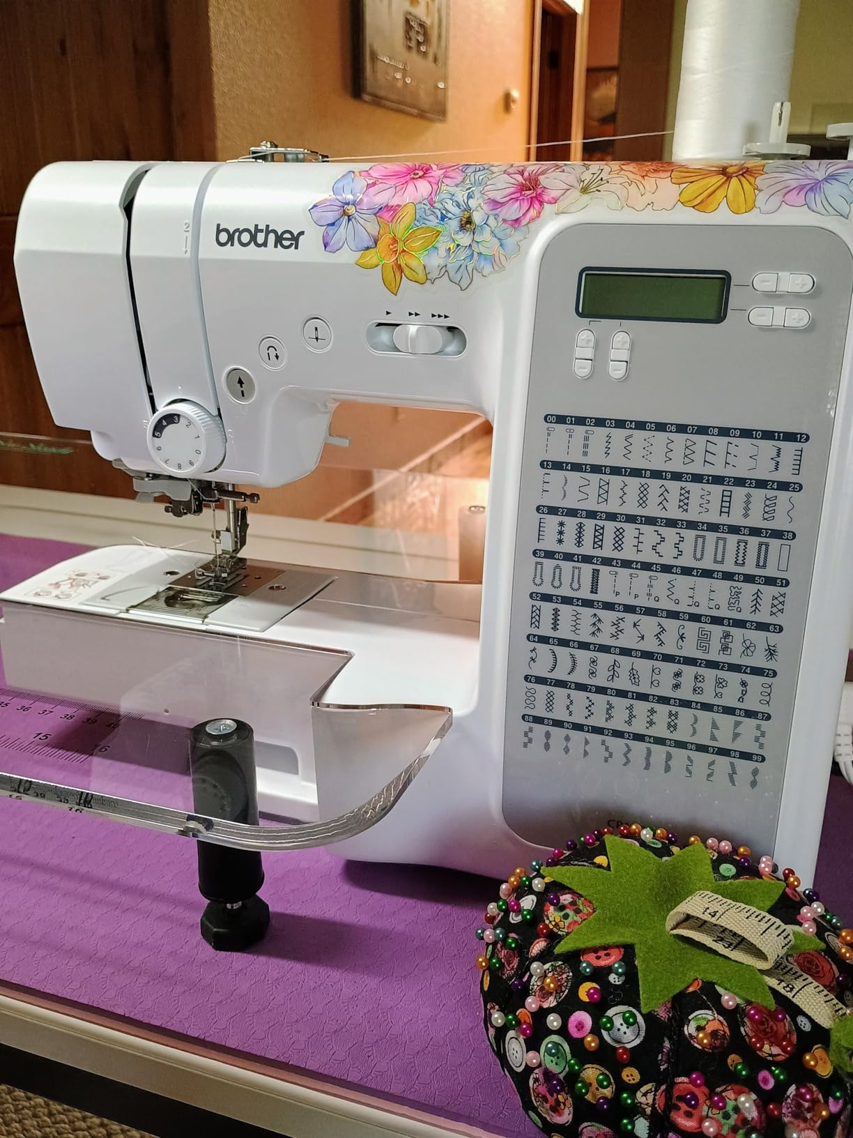 SINGER Heavy Duty 6600C Sterling Sewing Computerized Machine, 100 Built-In Stitches, 60% More Power, Metal Frame, 6 One-Step Buttonhole customer photo 1