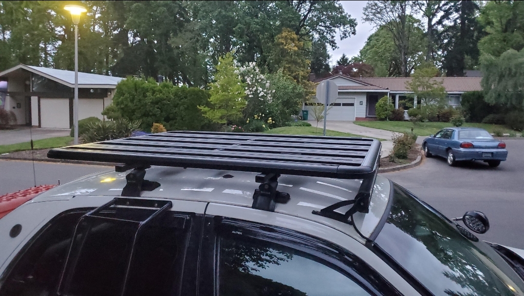 Rhino-Rack Pioneer Platform Rooftop Cargo System (52120F), Black, 60