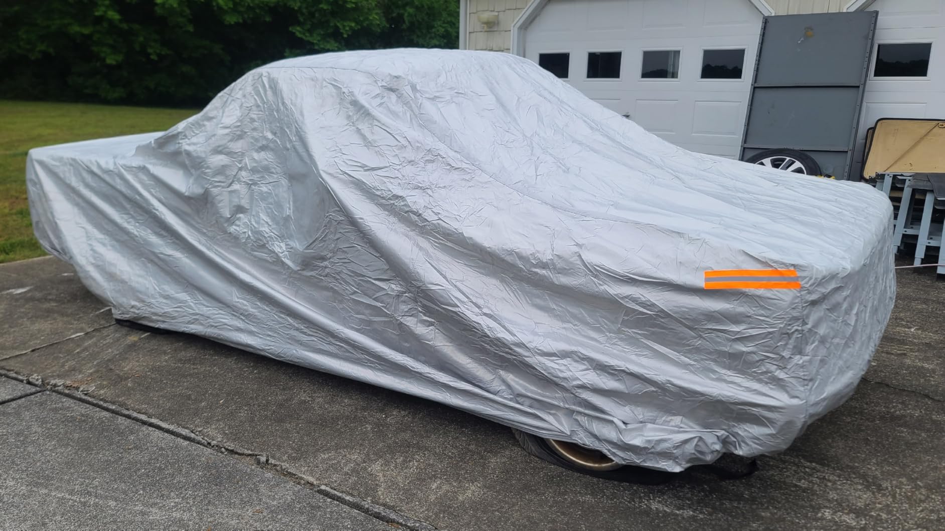 EzyShade 10-Layer Car Cover Waterproof All Weather - Full Exterior Covers for Automobiles & Car Snow Cover customer photo 1