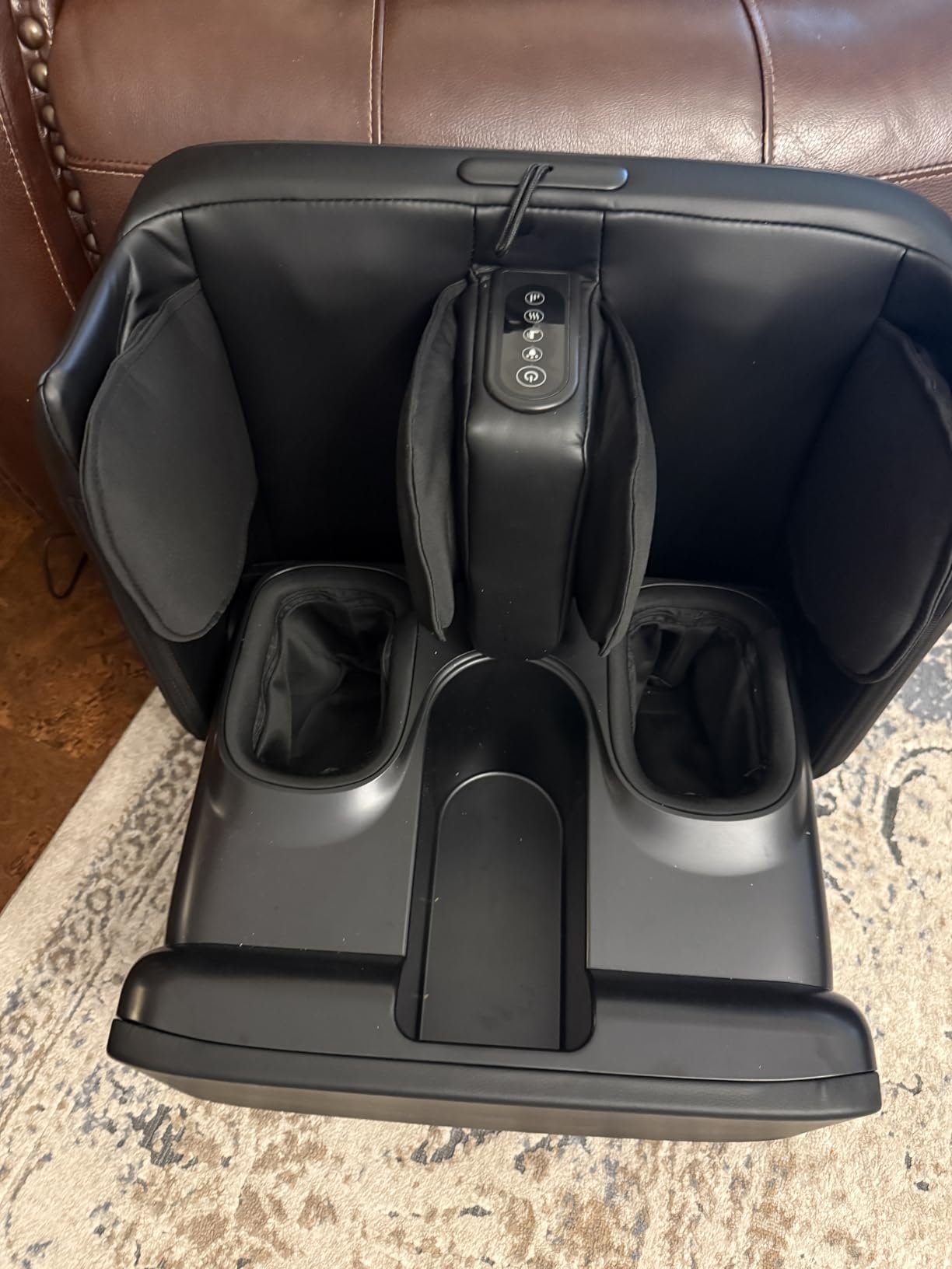 COMFIER 2 in 1 FSA Foot Massager Machine, HSA Shiatsu Foot and Calf Massager with Heat, Kneading, Vibration, Compression Massagers customer photo 1