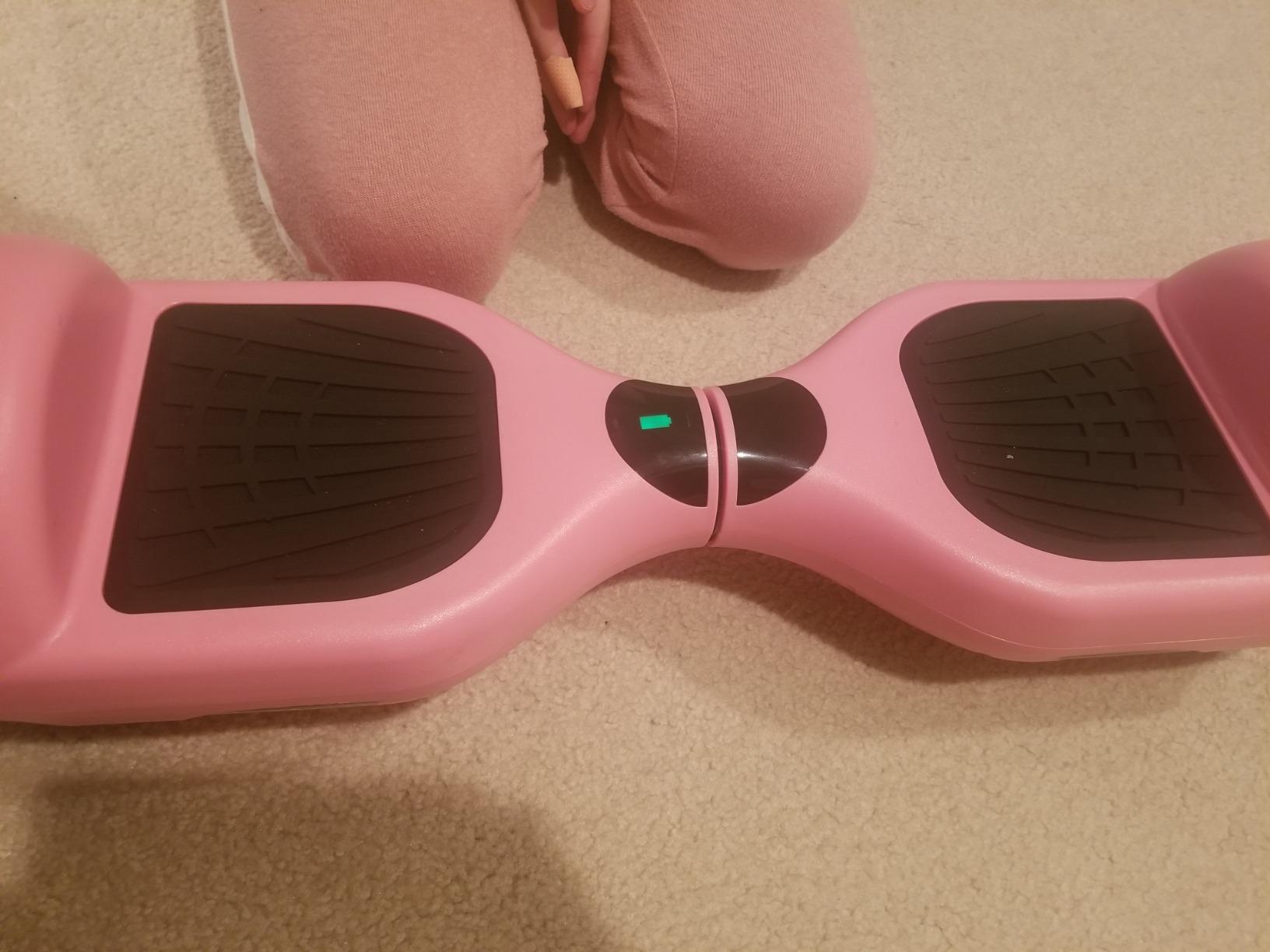 SISIGAD Hoverboard, All Terrain Hoverboards, 8.5'' Two Wheel Self Balancing Scooter with Bluetooth Speaker, Off Road Hoverboard with LED Lights customer photo 2
