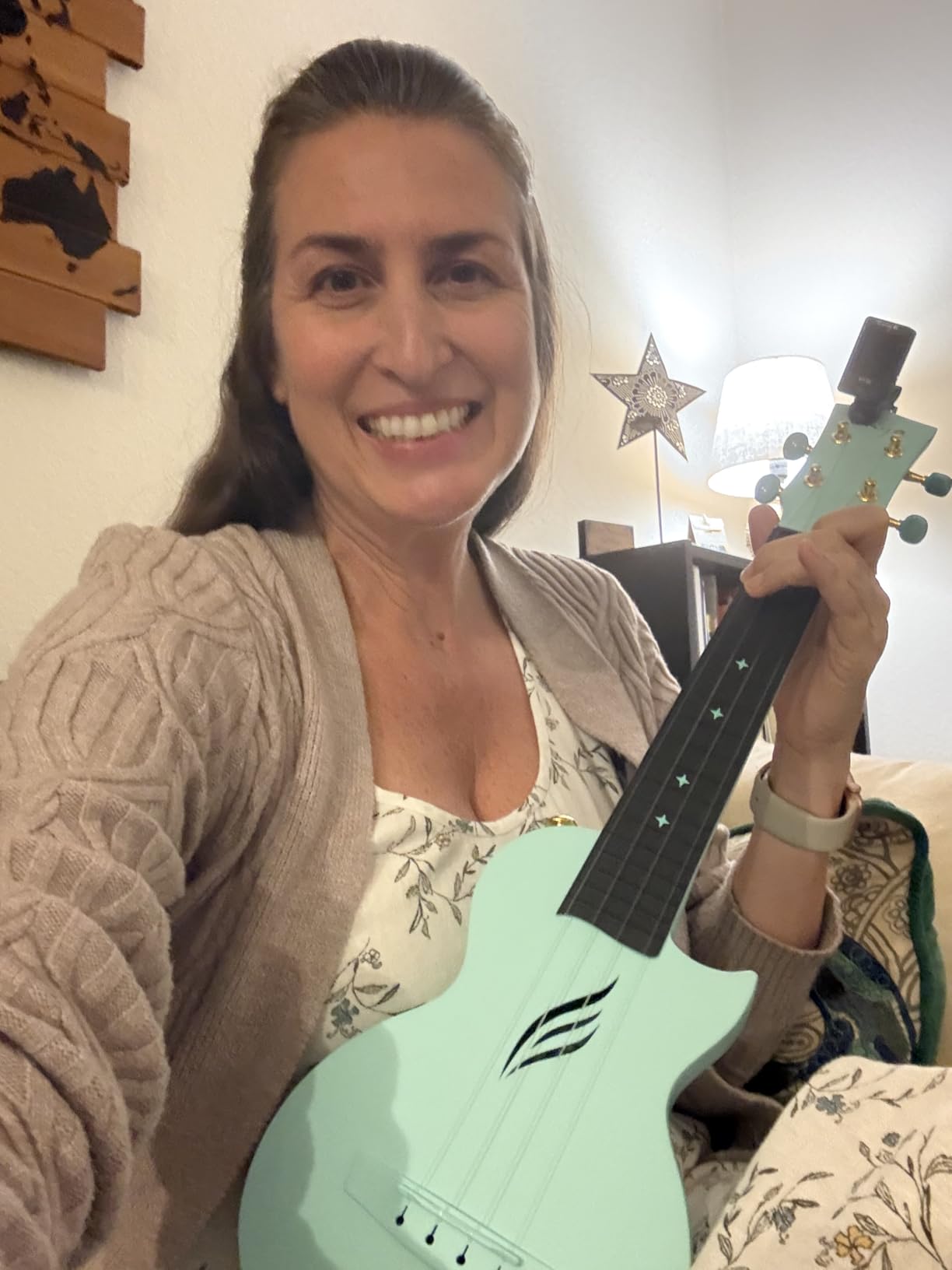Enya Nova U Mini Soprano Ukulele 21 Inch Carbon Fiber - Lightweight Waterproof Travel Ukulele for Beginners & Adult customer photo 1