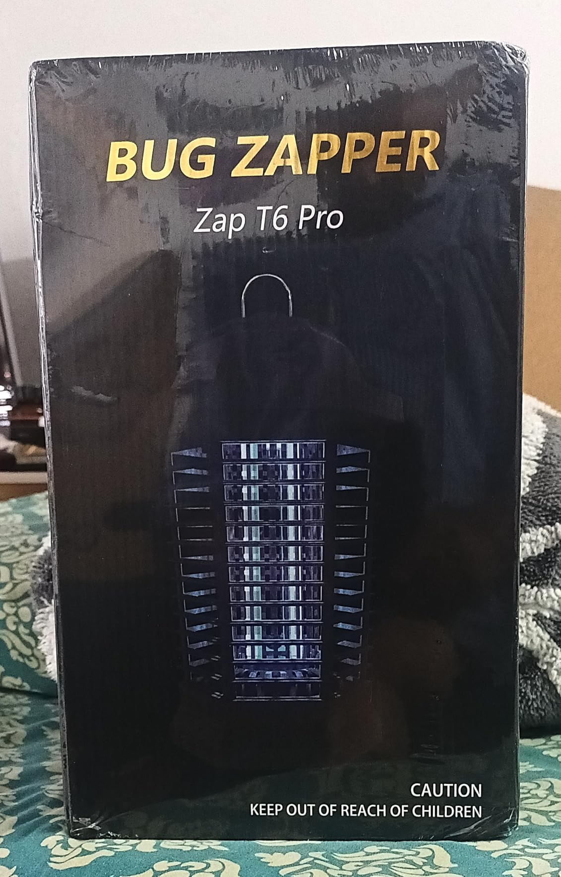 GOOTOP Bug Zapper Outdoor, Mosquito Zapper, 3 Prong Plug in Electric Fly Zapper, Mosquito Killer, Fly Traps, Flying Insects Zapper Indoor Outdoor, 4200V, ABS Plastic Outer (Black) customer photo 1