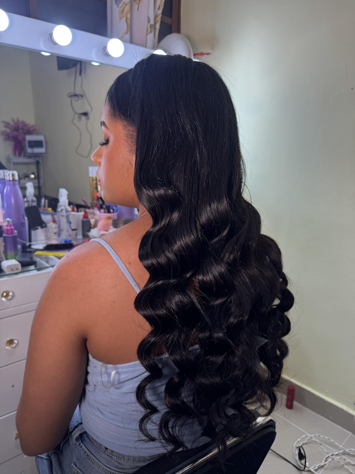 Remington Shine Therapy Argan Oil & Keratin Infused ½-1 Inch Tapered Curling Wand for Natural Curls, Includes Heat Glove customer photo 2