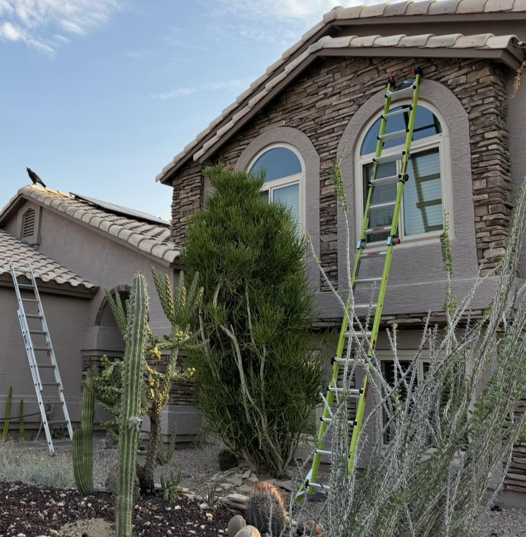 Little Giant Ladders Systems Conquest 2.0, M22, 22ft, Multi-Position Ladder, Fiberglass, Type 1A, 300 lbs Weight Rating, Green customer photo 1