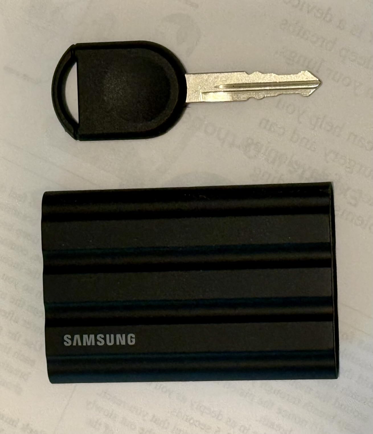 Samsung T7 Shield 2TB, Portable SSD, up to 1050MB/s, USB 3.2 Gen2, Rugged, IP65 Water & Dust Resistant customer photo 1
