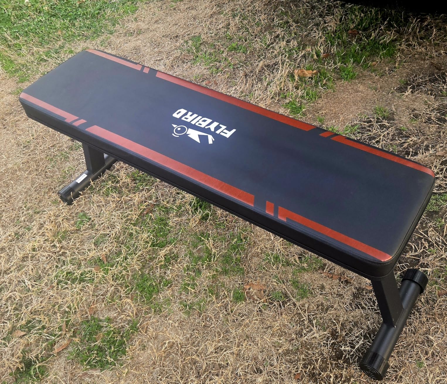 FLYBIRD Foldable Flat Weight Bench for Home Gym, 600/1000 lbs Capacity with Dual Locking for Strength Training customer photo 1