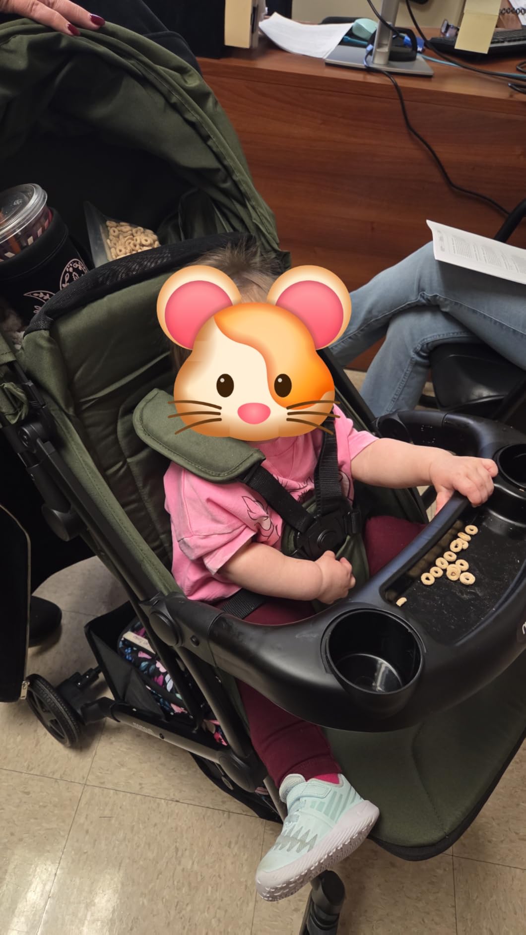 Mompush Lithe V2 Lightweight Travel Stroller, Compact Foldable Baby Stroller with Travel Bag, One-Hand Fold Stroller, Snack Tray, Mechanical Recline Seat, Airplane-Ready, UPF 50+ Canopy & Rain Cover customer photo 2