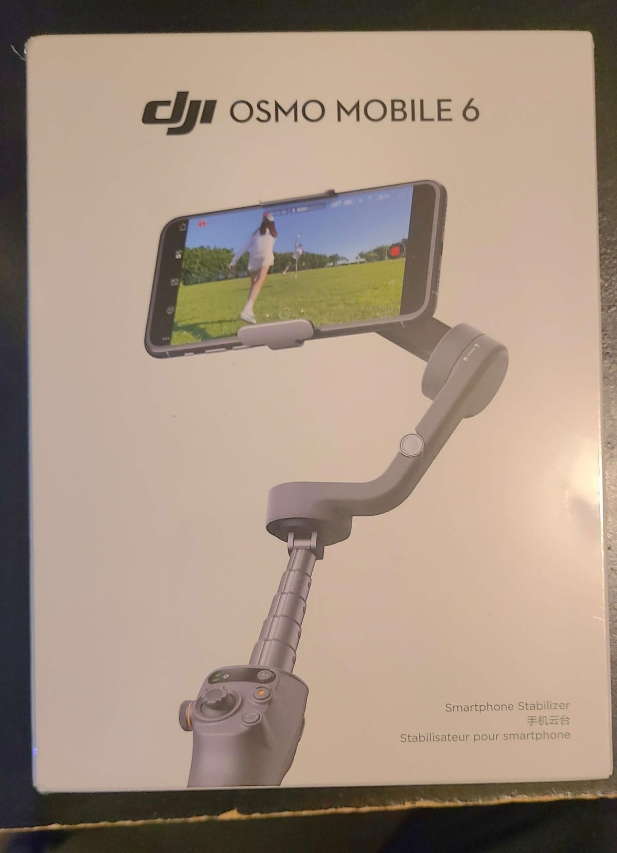 DJI Osmo Mobile 6 Smartphone Gimbal Stabilizer, 3-Axis Phone Gimbal, Built-In Extension Rod, Portable and Foldable, Android and iPhone Gimbal with ShotGuides, Vlogging Stabilizer, YouTube TikTok Video customer photo 2