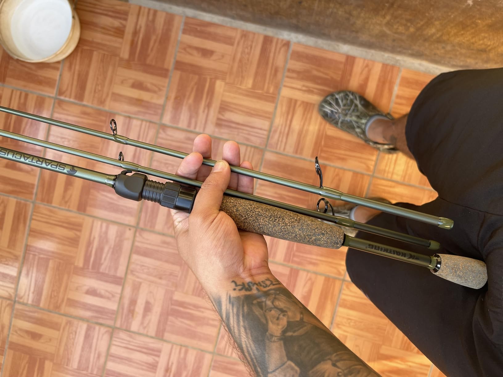 KastKing Spartacus II Fishing Rods - IM6 Graphite Blanks Casting & Spinning Rods, 2-Piece Rods with Extra Tip Section, PTS Power Transition System, KastFlex Technology, Rubber Cork Handle customer photo 2