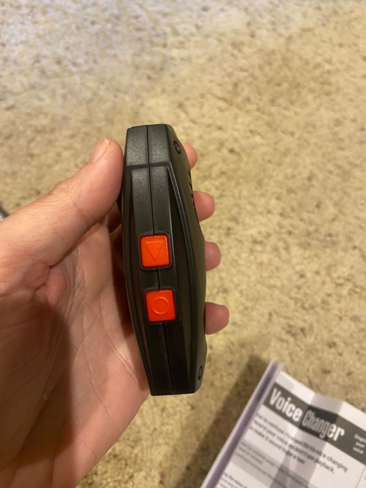 Spy Labs Inc: Voice Changer by Thames & Kosmos | Voice-Distorting Device for Young Investigators | Distortion Slider Offers Numerous Different Ranges | Essential Tool from The Detective Gear Experts customer photo 1