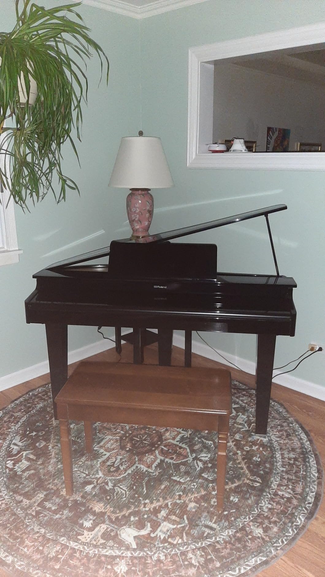 Roland GP-3 Low-Profile Digital Grand Piano with Premium Roland Piano Technologies, Bluetooth customer photo 1